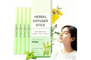 Herbal Diffuser Pen,Herbals Air Diffuser Pen,Mullein Diffuser Pen Infused with Mullein,Thyme,and Mint,Herbal Inhaler,Body Car