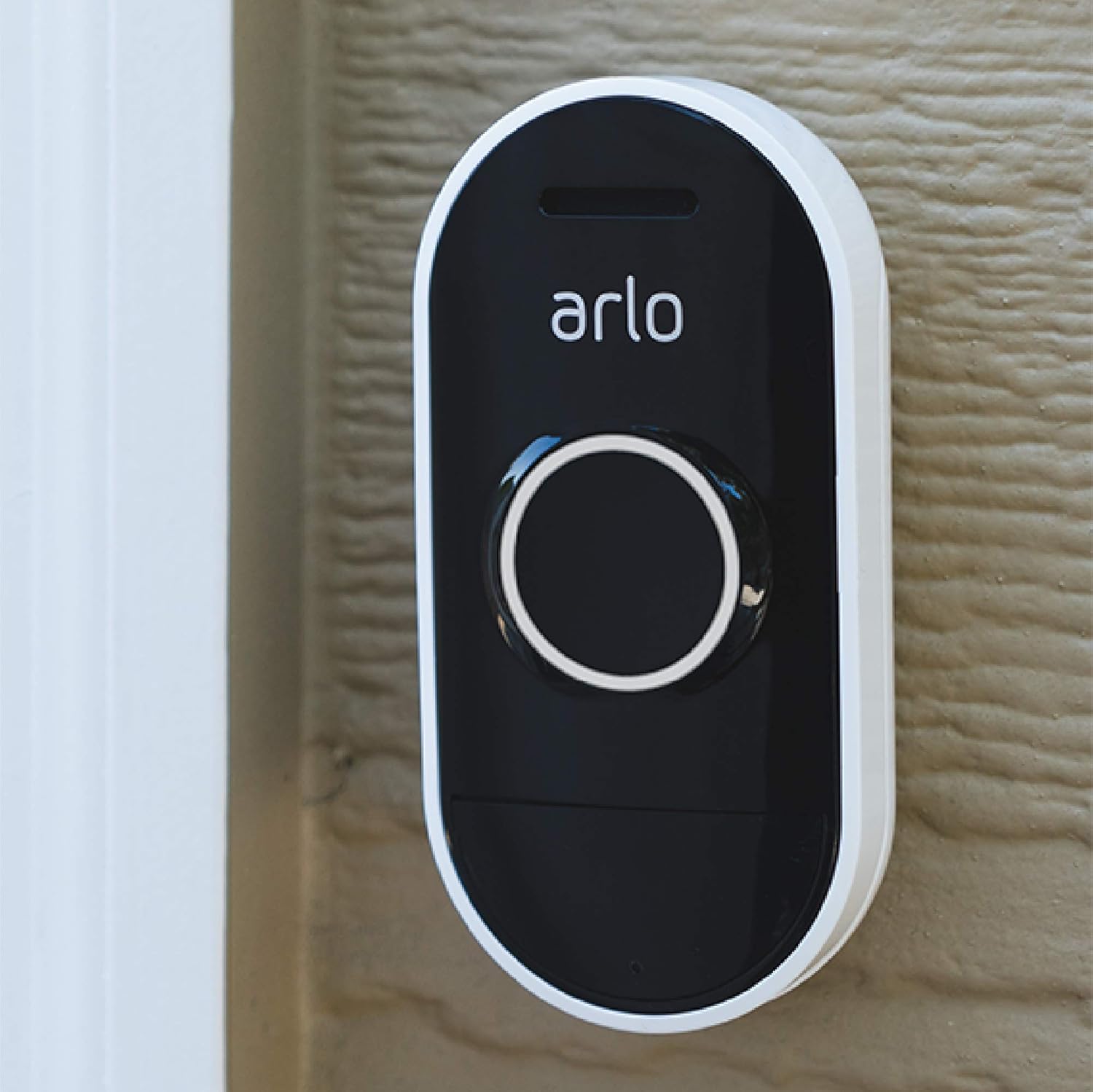 Arlo Audio Doorbell, White AAD1001100NAS Audio Doorbell (Audio