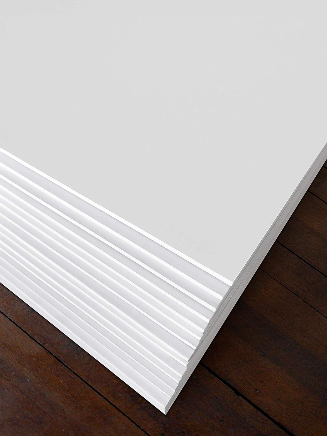 Excelsis Design, Pack of 15, Foam Boards (Acid-Free), 8x10 Inches (Many Sizes Available), 1/8 Inch Thick Mat, White with White Core (Foam Core Backing Boards, Double-Sided Sheets) : Office Products