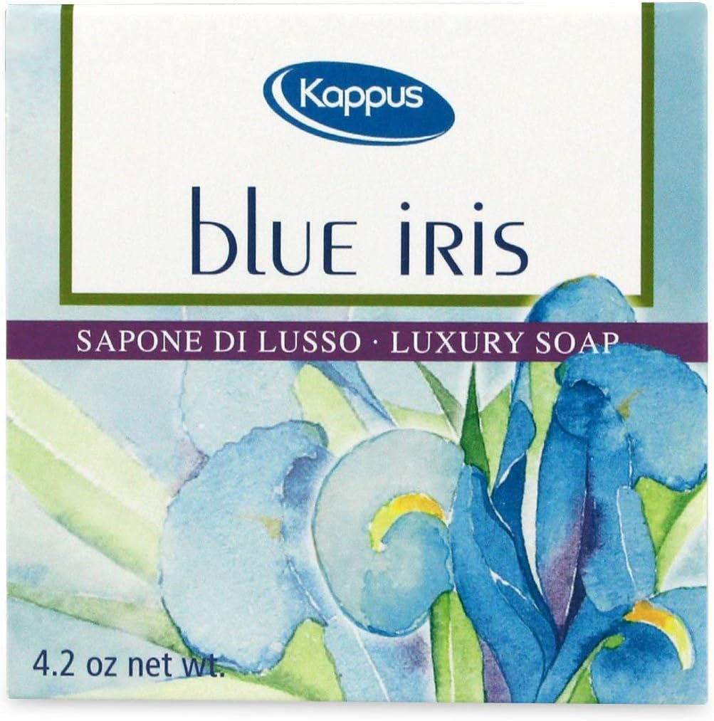 Luxury Soap, Blue Iris, 4.2 oz by Kappus Amazon.ca Beauty