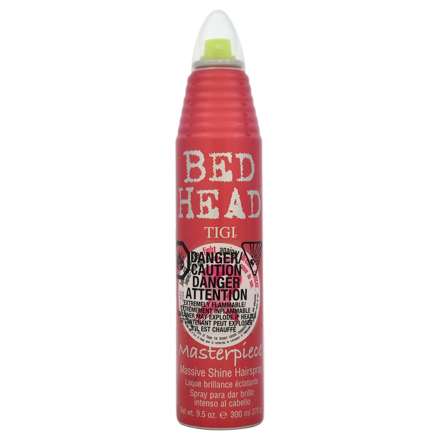 TIGI Bed Head Masterpiece Massive Shine Hairspray, 9.5