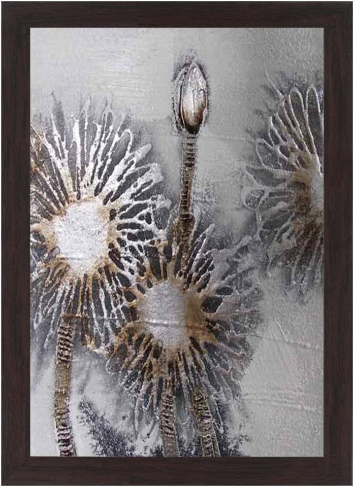 Wens 'Plants in Frame' Wall Painting (MDF, 35.5 cm x 50.8 cm x 1.2 cm)
