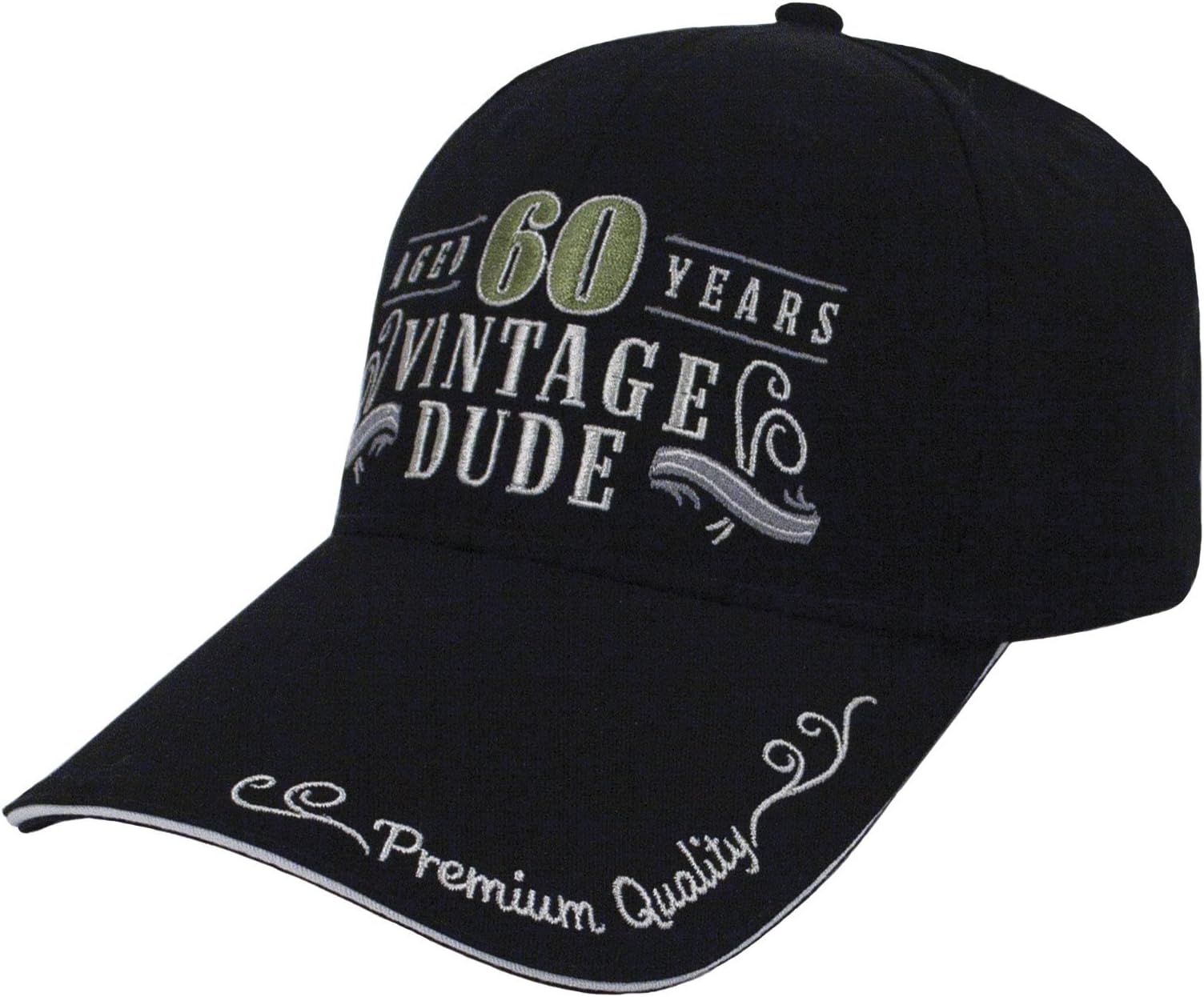 Laid Back 60th Birthday Vintage Dude Adjustable Hat