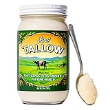 Pasture Raised Beef Tallow, Grass-Fed