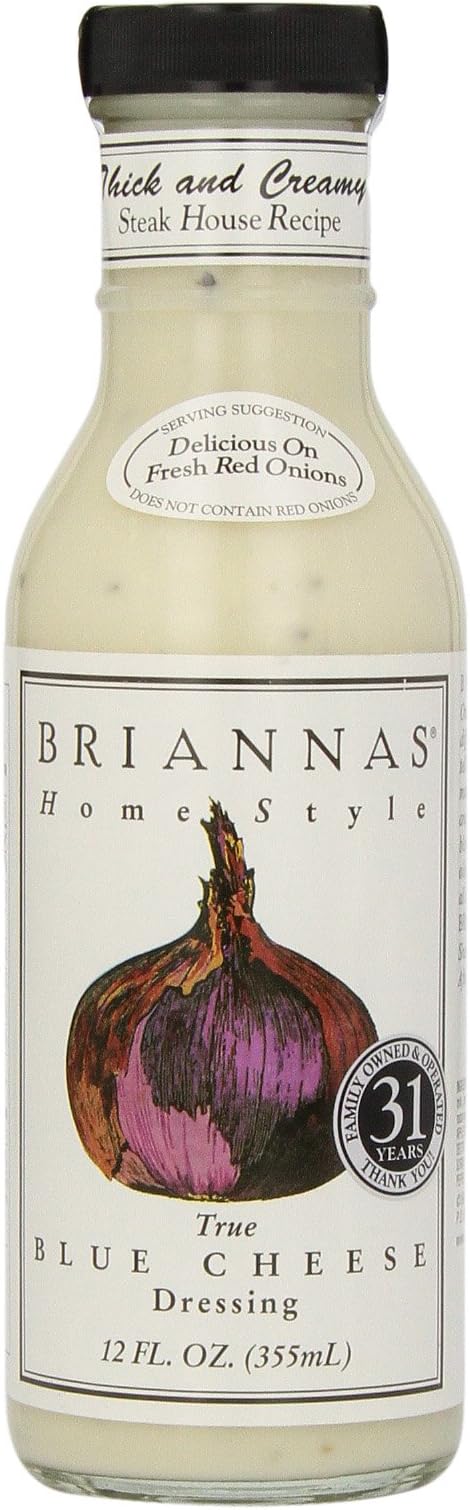 BRIANNASHome Style Creamy Blue Cheese Dressing, 355ml