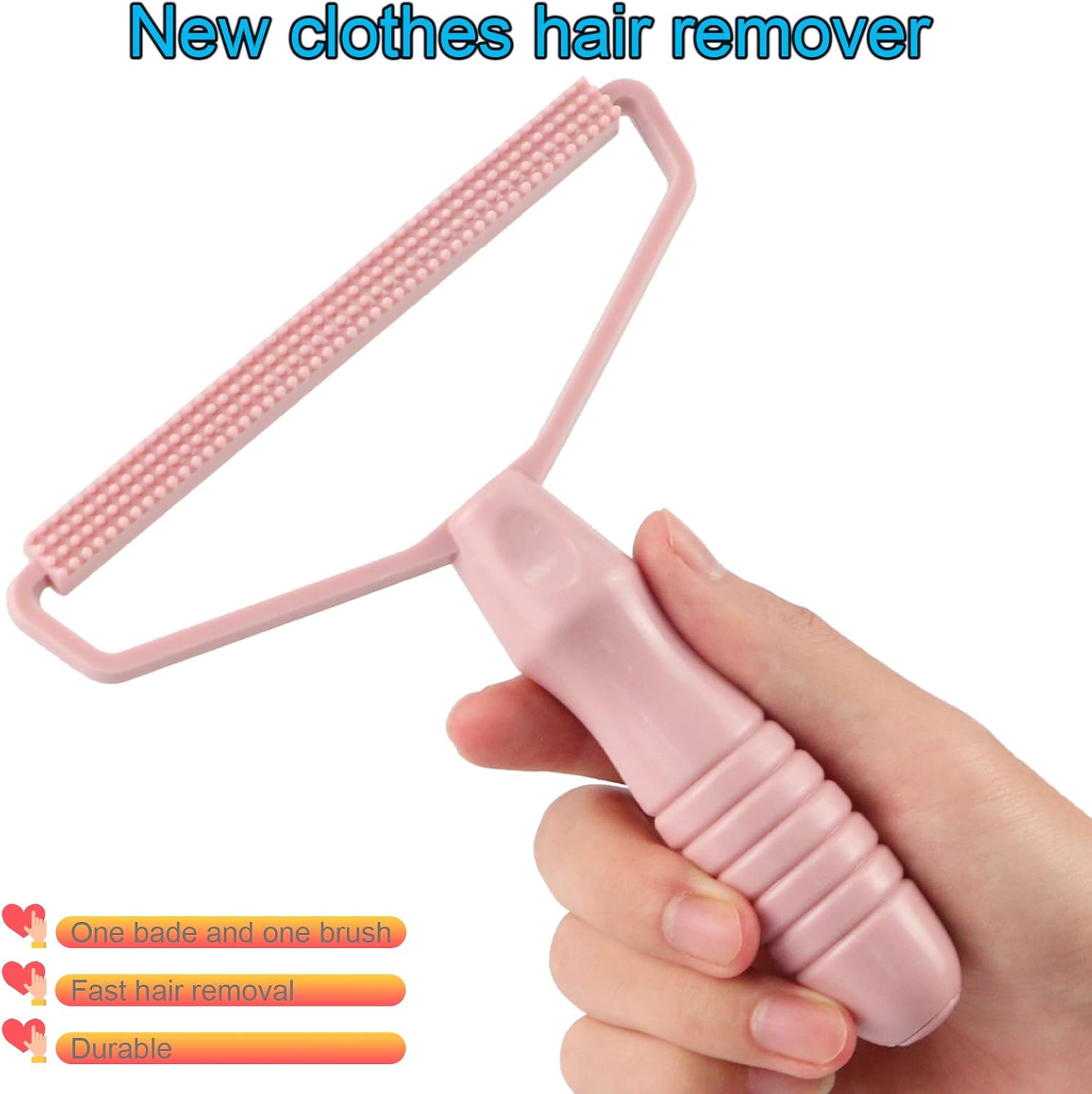 SEUYIER 2PCS Portable Lint Remover, Manual Clothes and Rug Shaver, Double Sided Remover for Removing Pills from Carpet, Furniture, Curtain, Blanket, Couch: Home & Kitchen