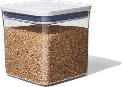 OXO Good Grips POP Container Big Square Short 2.6 L White
