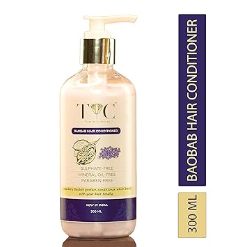 TYC BAOBAB Protein Hair Conditioner For Dry and Damage Hair Repair | Hair Fall Rescue | Long and Strong Hair Strengthening Conditioner - 300 ML
