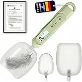 2026 Upgraded Digital Measuring Spoon 【High-Precision 0.01oz&middot;Tested 10000+】 | 【7-Unit】 Baking Scale Digital Kitchen Scale for Baking, Gram Scale for Weight Loss, Large &amp; Small Scoop, Green