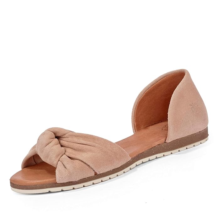 Chelsea 13 modische Damen Sandale aus Veloursleder dezente Sohle