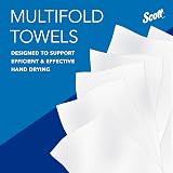 SCOTT PROFESSIONAL Multifold Hand Towels Z-Fold 4000 Sheets 16 Packs 250 Each view 4