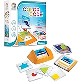 SmartGames Color Code Cognitive Skill-Building Puzzle Game Featuring 100 Challenges for Ages 5 - Adult