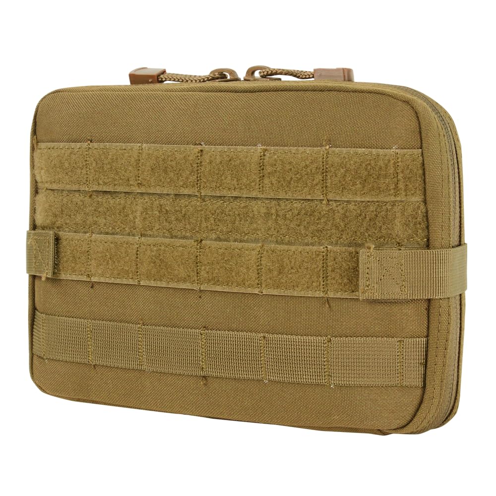 Condor T & T Pouch Coyote Brown, 7.5" H x 10" W x 1.5" D