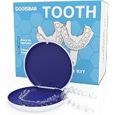Custom Clear Retainers for Teeth (1 Set) | Upper &amp; Lower Set &ndash; Transparent, Comfortable, BPA-Free, Durable, Includes Portable Case for Daily or Overnight Wear