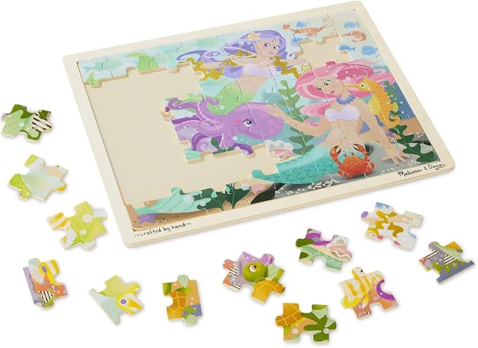 melissa and doug mermaid puzzle