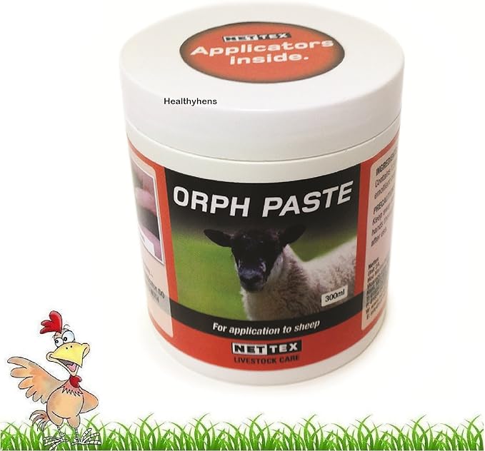 NETTEX ORPH PASTE ORF TREATMENT 300 ML SHEEP GOATS ALPACAS Net tex Amazon.co.uk Garden & Outdoors