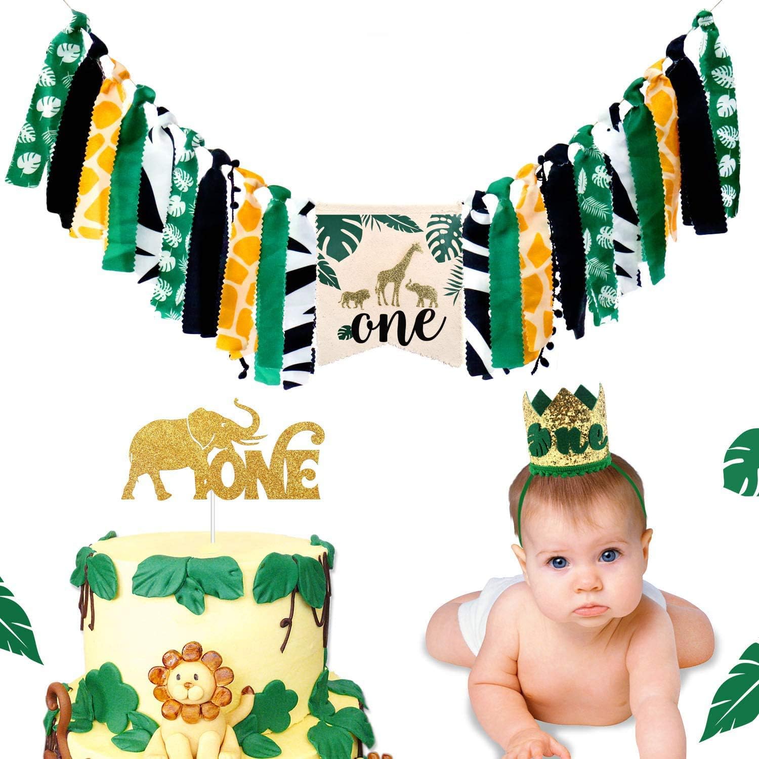 jungle themed first birthday outfit
