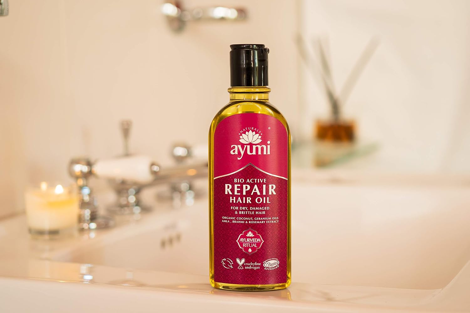 Ayumi Repair Hair Oil, 150 ml (Pack of 1) - Image 3