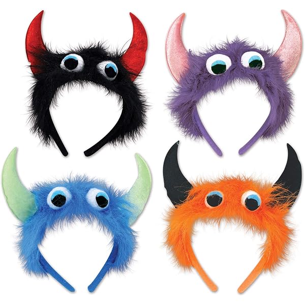 Pack De 2 Diademas De Monstruo Verde – Orejas De Animal Para Fiestas Y Cosplay