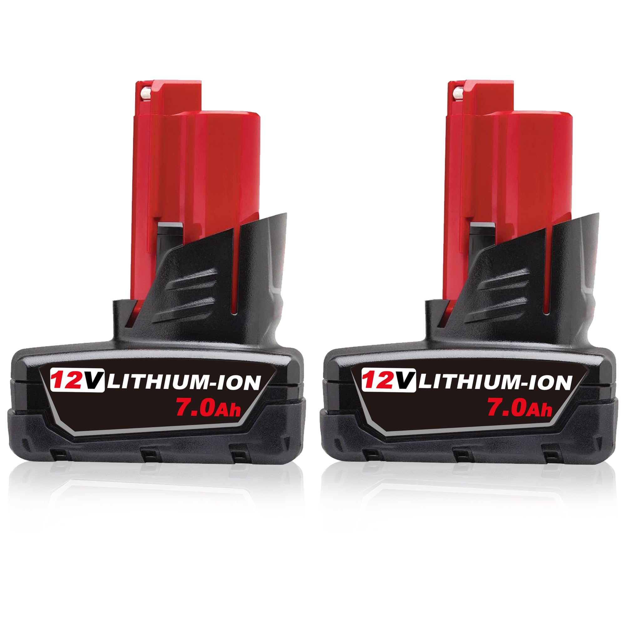 Photo 1 of VANON 7.0Ah 12V Battery Replacement for Milwaukee 12V Battery Lithium Ion Compatible with Milwaukee 12 Volt 48-11-2401 48-11-2402 48-11-2460 48-59-2401 Cordless Power Tools 2 Pack