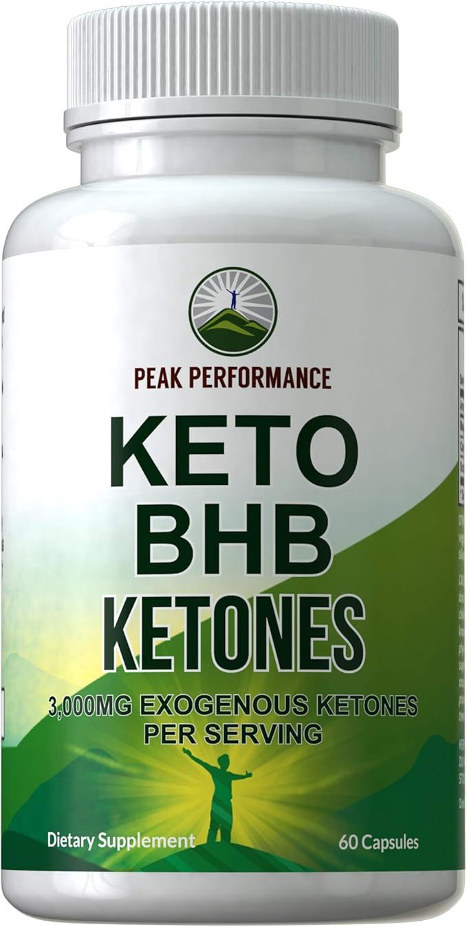 Keto BHB Exogenous Ketones Capsules by Peak Performance