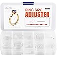ELETIUO Ring Size Adjuster for Loose Rings - 60Pack, 2 Styles, Ring Guard, Ring Sizer, 10 Sizes Fit for Man and Woman Ring