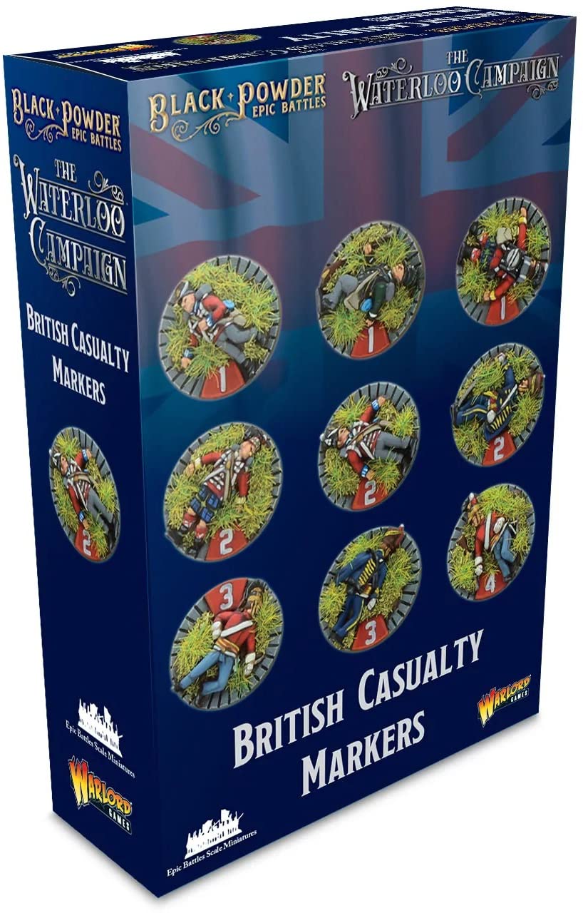 Warlord Games Black Powder Epic Battles: Napoleonic British Casualty Markers
