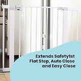 Safety 1st Easy Close Metal 14cm Gate Extension White view 3