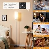 Aooshine 64 inch Floor Lamp with Remote Dimmable Color Temperature view 5