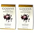 CC Goods Godiva Belgium Masterpieces Dark Chocolate Ganache Hearts Valentines Day Candy - 3 Set of 2- 29.6 oz Total 14.8 Per Bag Bulk Individually Wrapped Chocolates