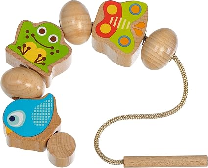wooden lacing beads for toddlers