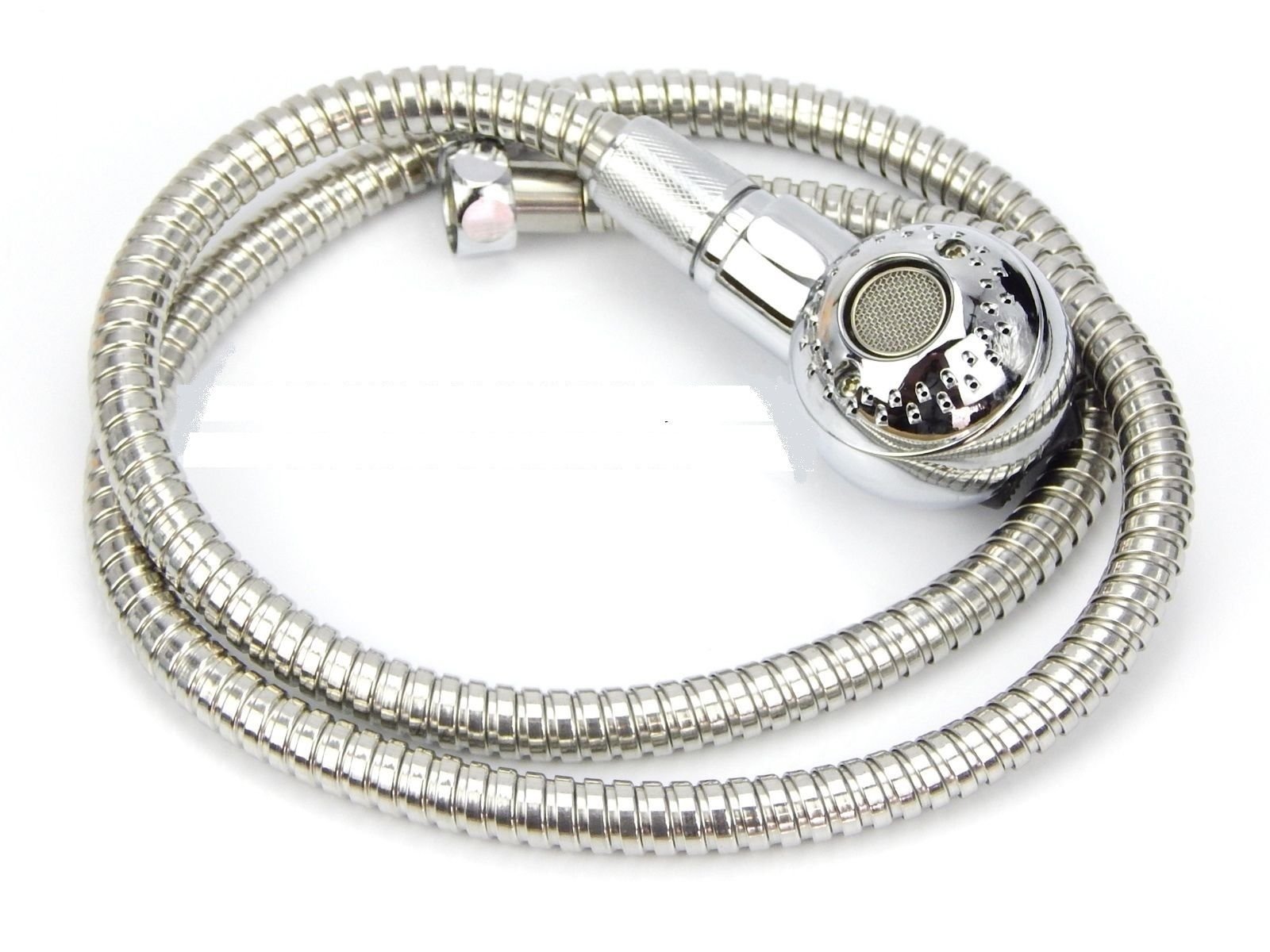 Chrome Showerhead - Shower Head Hose Spray Sprayer Salon Hairdresser Sink Basin Hotheadz Hose Backwash Back Wash Bowl