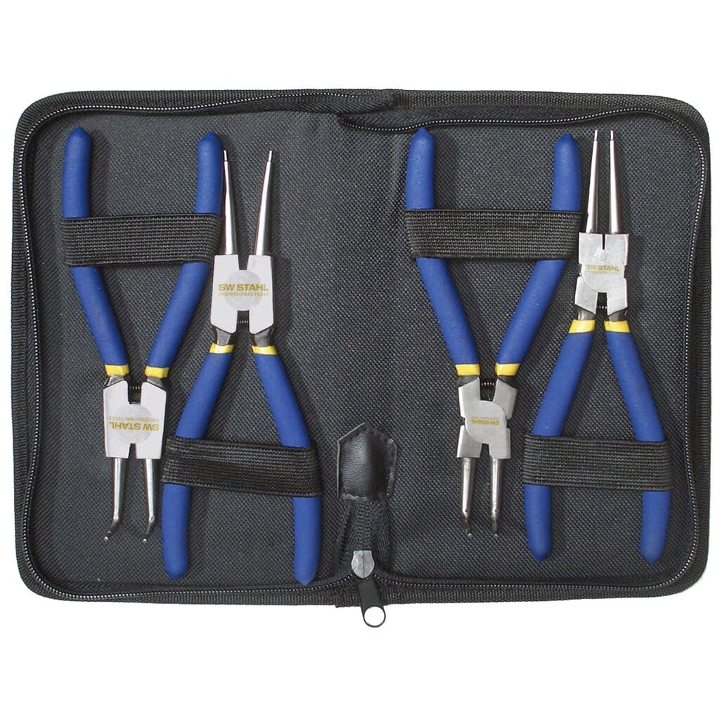 SW-Stahl Snap Pliers Set of 4 Indoor/Outdoor Fuse Straight and Curved Design 41410L