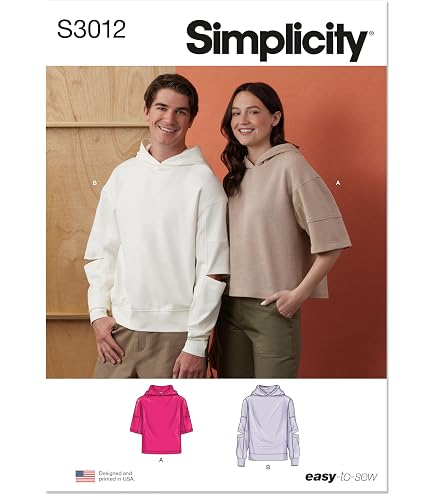 Amazon.com: Dress Pattern with Hoodie Design by The Assembly Line shop :  Arts, Crafts & Sewing