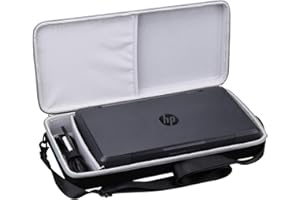 Aproca New Hard Travel Storage Carrying Case for HP OfficeJet 200 Portable Printer (CZ993A) (Black)