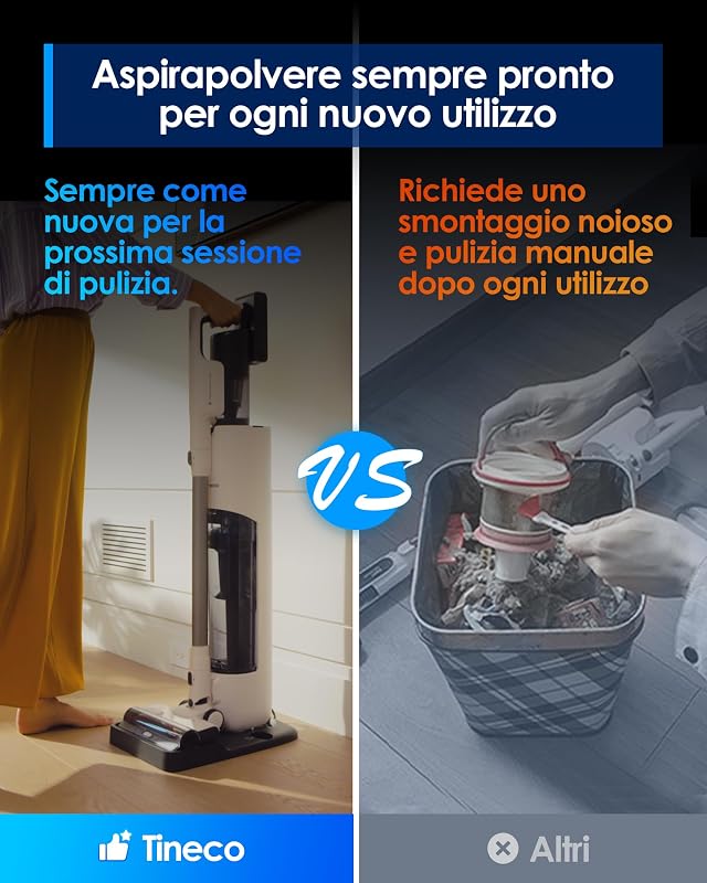 PURE ONE Station 5 Plus Aspirapolvere Senza Fili con Base, 220AW