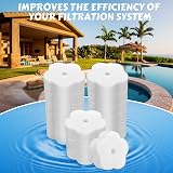 Patelai 40 Pcs Hot Tub Sponge Oil Absorbing Cleaning Sponges Floret Style view 4