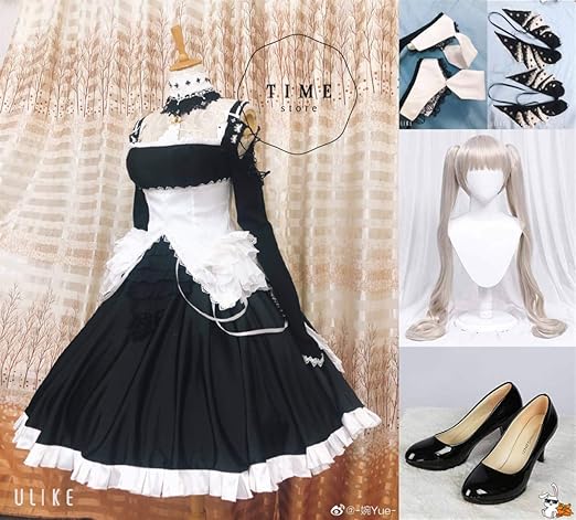Amazon フォーミダブル コスプレ メイド服 アズールレーン アズレン Azur Lane ウィッグ 靴 コスチューム 変身 仮装 ステージ服 舞台 ハロウィン クリスマス コスプレ 仮装 通販