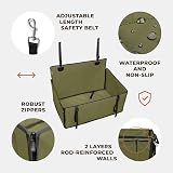 Wuglo Extra Stable Dog Car Seat with Seat Belt Up to 26 kg view 5