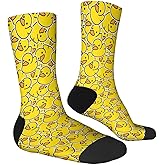 MSOKAZZLES Funny Socks for Men Women Crazy Novelty Crew Socks Casual Athletic Sports Dress Socks