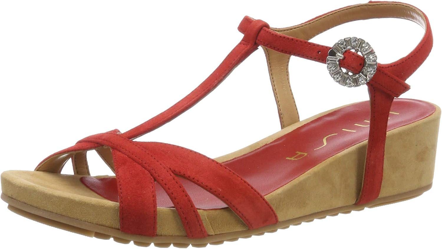 unisa jeweled sandals