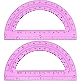 EBOOT Plastic Protractor Math Protractors 180