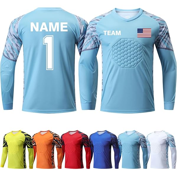 Amazon.com : adidas Youth Precio 14 Goalkeeper Clear Blue Jersey