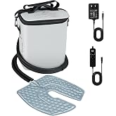 Ice Machine for Knee After Surgery &ndash; 19 QT (18L) Cold Therapy System with Timer, 5 Speeds &ndash; Circulating Cold Water for Knee, Back, Shoulder Pain Relief &amp; Post-Surgery Recovery (Dad Gifts &amp; Mom Gifts)