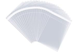 Pack It Chic - 3” X 5” (1000 Pack) Clear Resealable Cello Bags - Fits 3X5 Prints & Photos - Self Seal