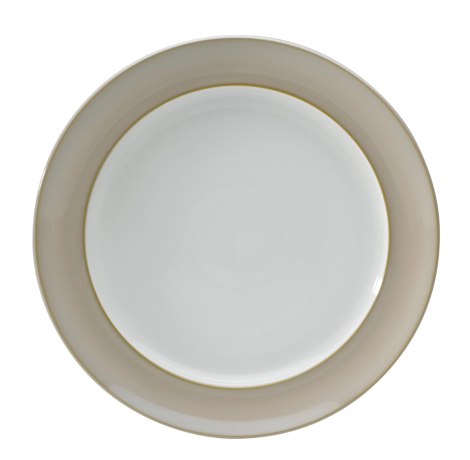 Denby Natural Pearl Wide Rimmed Dinner Plate Amazon.co.uk Kitchen & Home