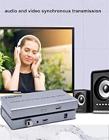 XYKJOBC HDMI KVM Fiber Extender OVER IP 20KM USB 2.0 KVM Keyboard Mouse Switch view 5