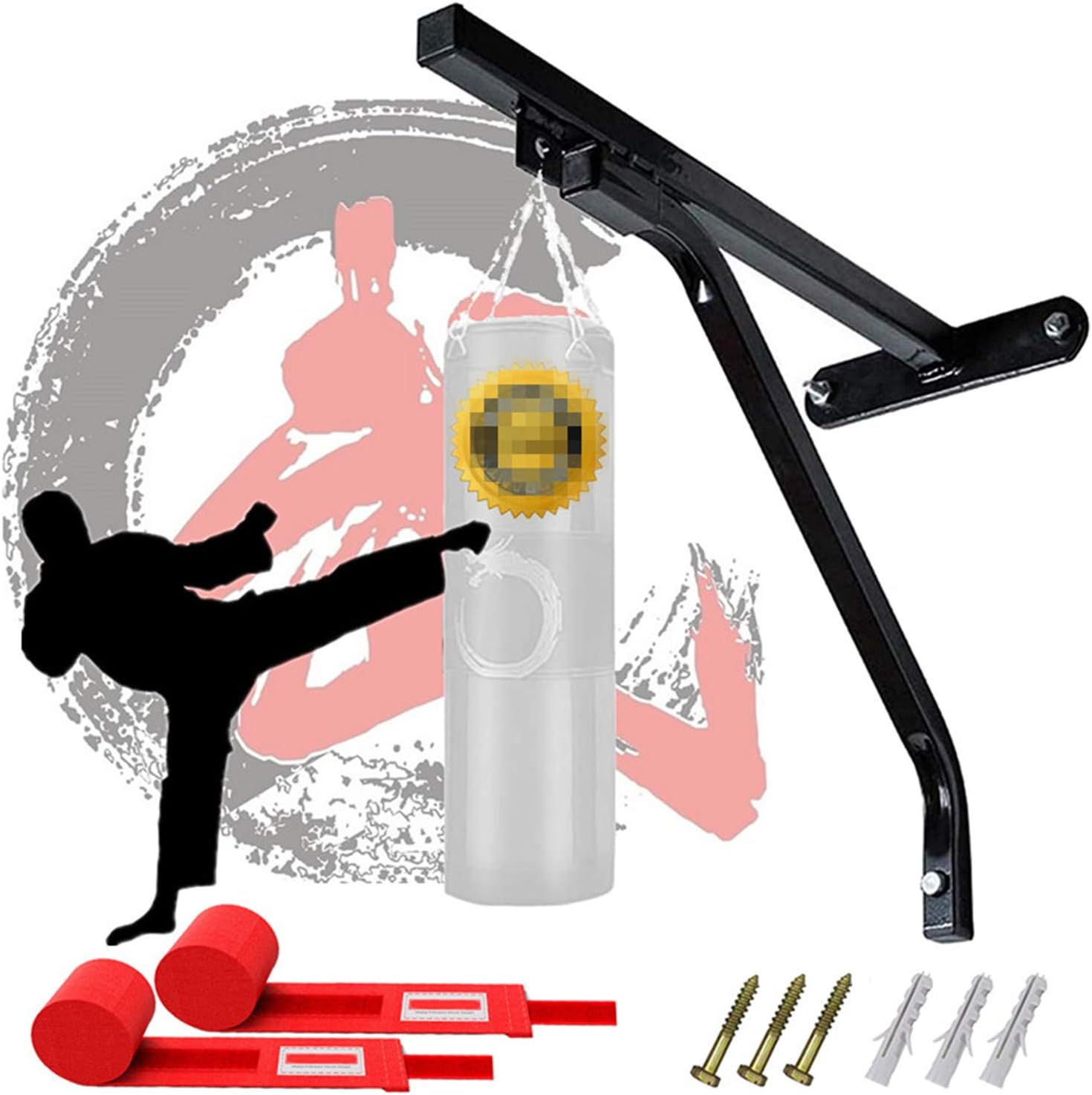 Punching Bag Bracket Wall Mount Heavy Speed Bag Stands Hangers Steel
