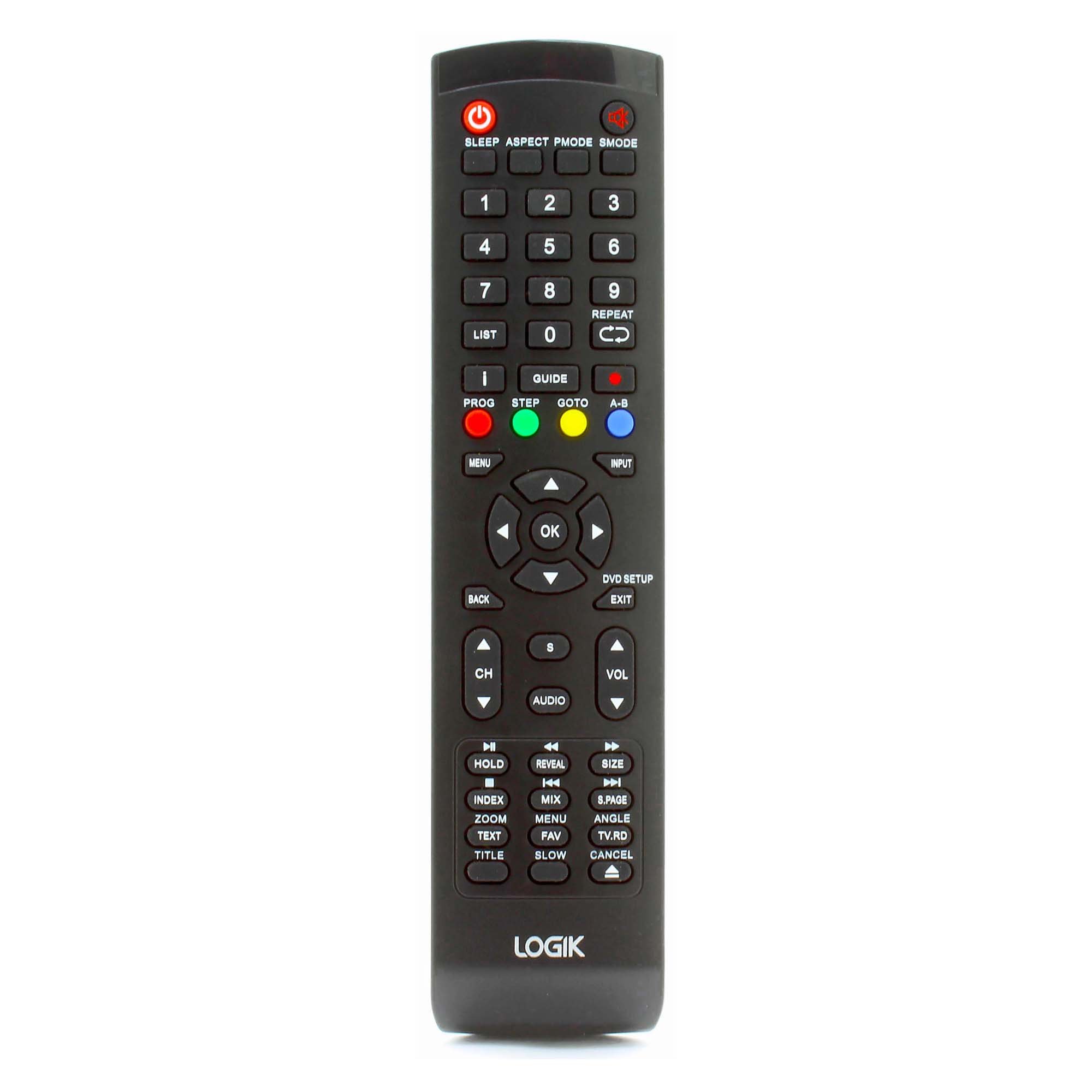 Genuine Logik Remote Control for L32HE18 L24HE16 L24HED16 L24HED16A L20HE15 L24HED16B L24HED18 2018 LED TVs