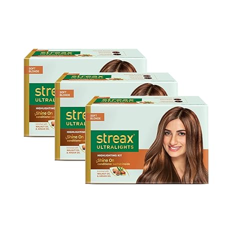 Buy Streax Ultralights Highlighting Kit For Women Men Contains